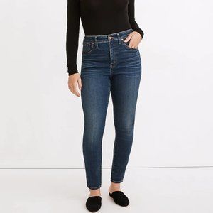 NWOT Madewell Curvy High Rise Skinny Jeans NA881 Lanette Wash